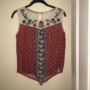 Red White and Blue tank top